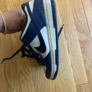 Girls Nike Jordan’s Blue and White Sneakers size 5.5
